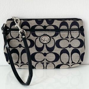 Coach Signature Small Bag Wristlet